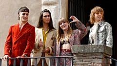 Итальянская группа Maneskin в мэрии Рима на вручении главной премии города