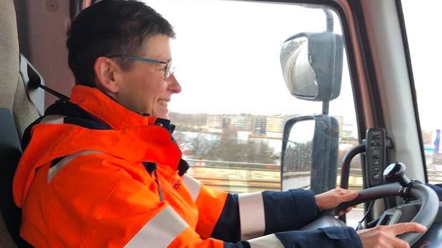 Ann-Sofie Hermansson és a Volvo FL