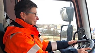 Ann-Sofie Hermansson és a Volvo FL