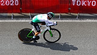 Azzedine Lagab bei den Olympischen Spielen in Tokio