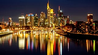Frankfurt am Main - die Skyline