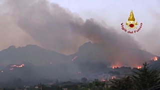 Condições climáticas extremas mantêm fogos florestais ativos em vários países