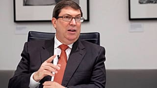 Cuban Foreign Minister Bruno Rodriguez Parrilla on Tuesday, Oct. 1, 2019