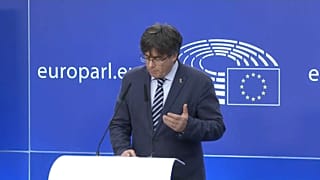 L'ex presidente catalano Carles Puidgemont