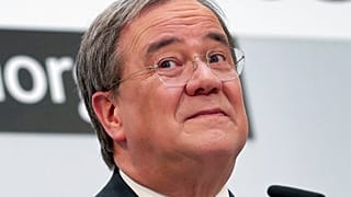 In this Jan.25, 2021 file photo Armin Laschet, chairman of the German Christian Democratic Union, CDU, addresses the media during a press conference at the party's headquarter