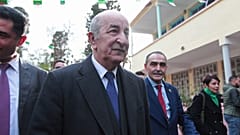 الرئيس الجزائري عبد المجيد تبون
