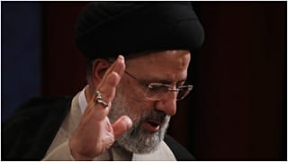 الرئيس الإيراني إبراهيم رئيسي 