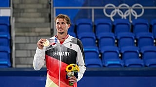 Alexander Zverev im Moment des Glücks 
