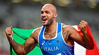 Marcell Jacobs célèbre son sacre à Tokyo