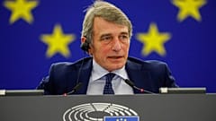 Ο πρόεδρος του Ευρωπαϊκού Κοινοβουλίου Νταβίντ Σασόλι