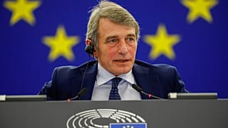 Ο πρόεδρος του Ευρωπαϊκού Κοινοβουλίου Νταβίντ Σασόλι