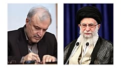 سعید نمکی و علی خامنه‌ای