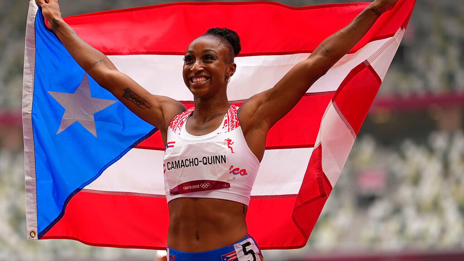 Jasmine Camacho-Quinn aus Puerto Rico