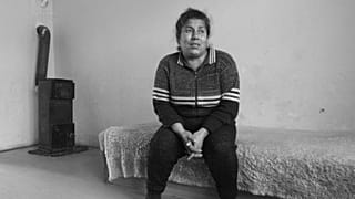 This 2006 picture shows Kristina Kotlarova, one of 87 Roma women to have lodged complaints against their alleged forced sterilisation in local hospitals over the last 40 years