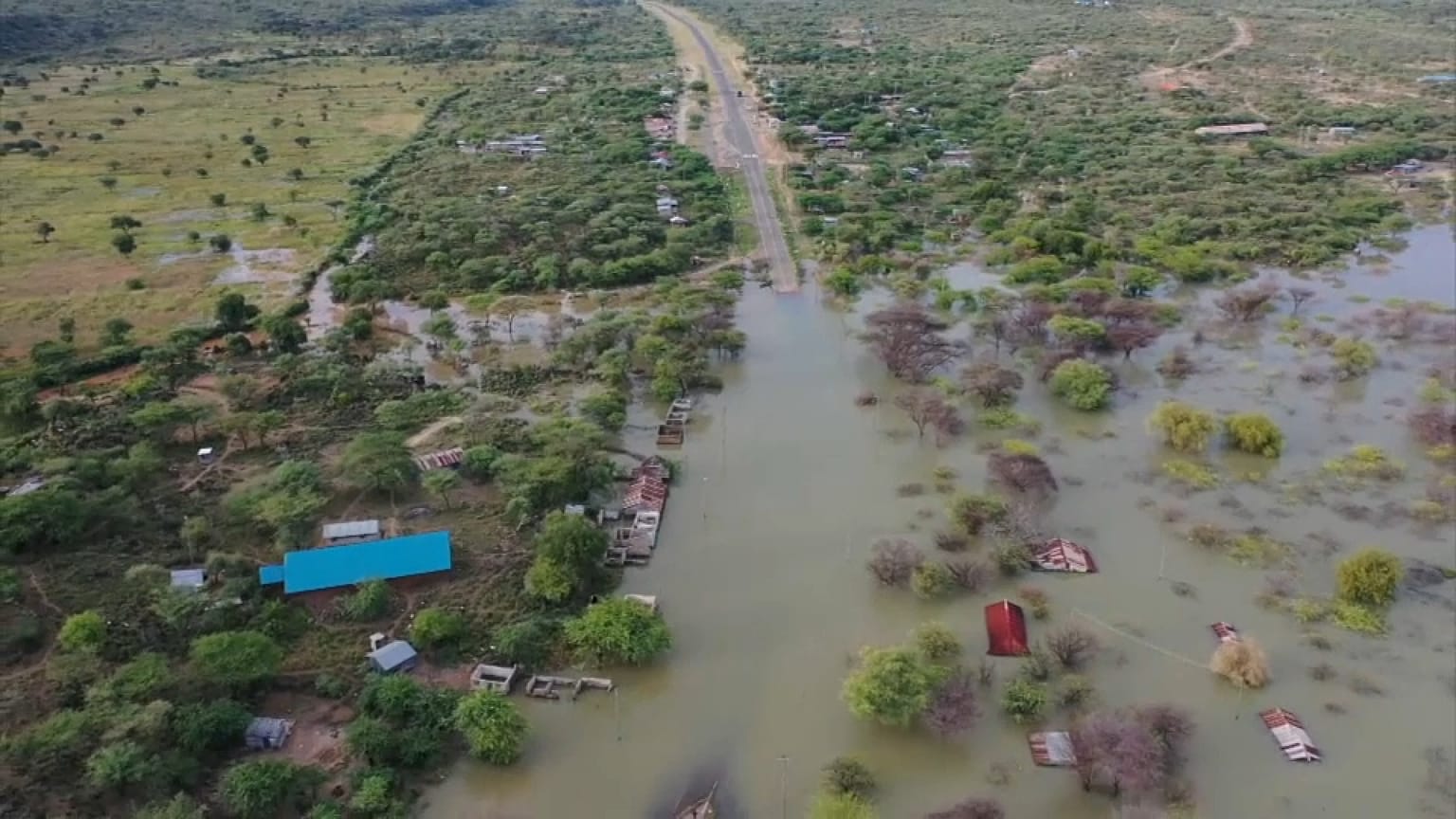 montée des eaux au Burundi