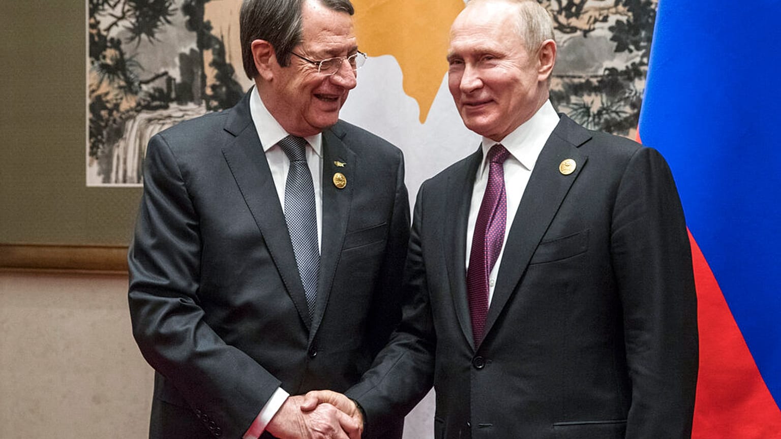 Nikos Anastasiades - Vladimir Putin