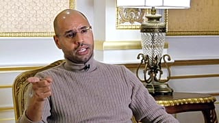 Libya'nın devrik lideri Muammer Kaddafi'nin oğlu Seyfülislam Kaddafi