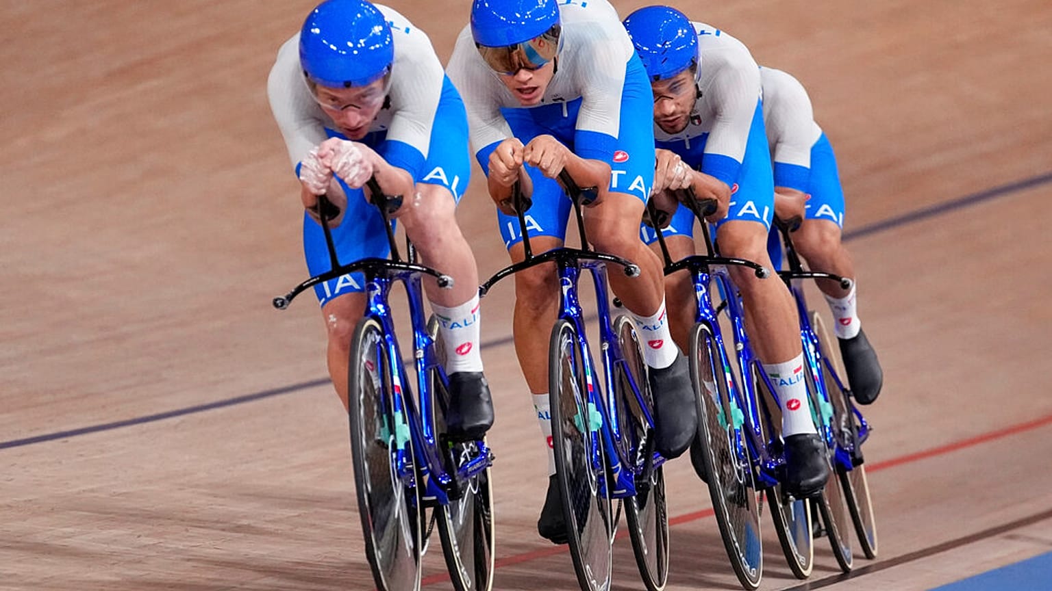 Il fantastico quartetto azzurro!