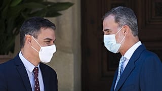 König Felipe empfängt Ministerpräsident Sanchez auf Mallorca