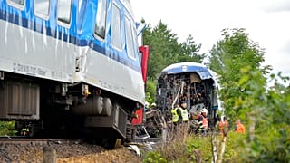 Zugunglück bei bei Domazlice, 04.08.2021