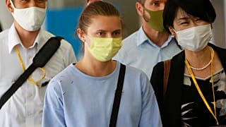 Kristina Timanovskaya ya está en Varsovia tras optener el visado humanitario de Polonia