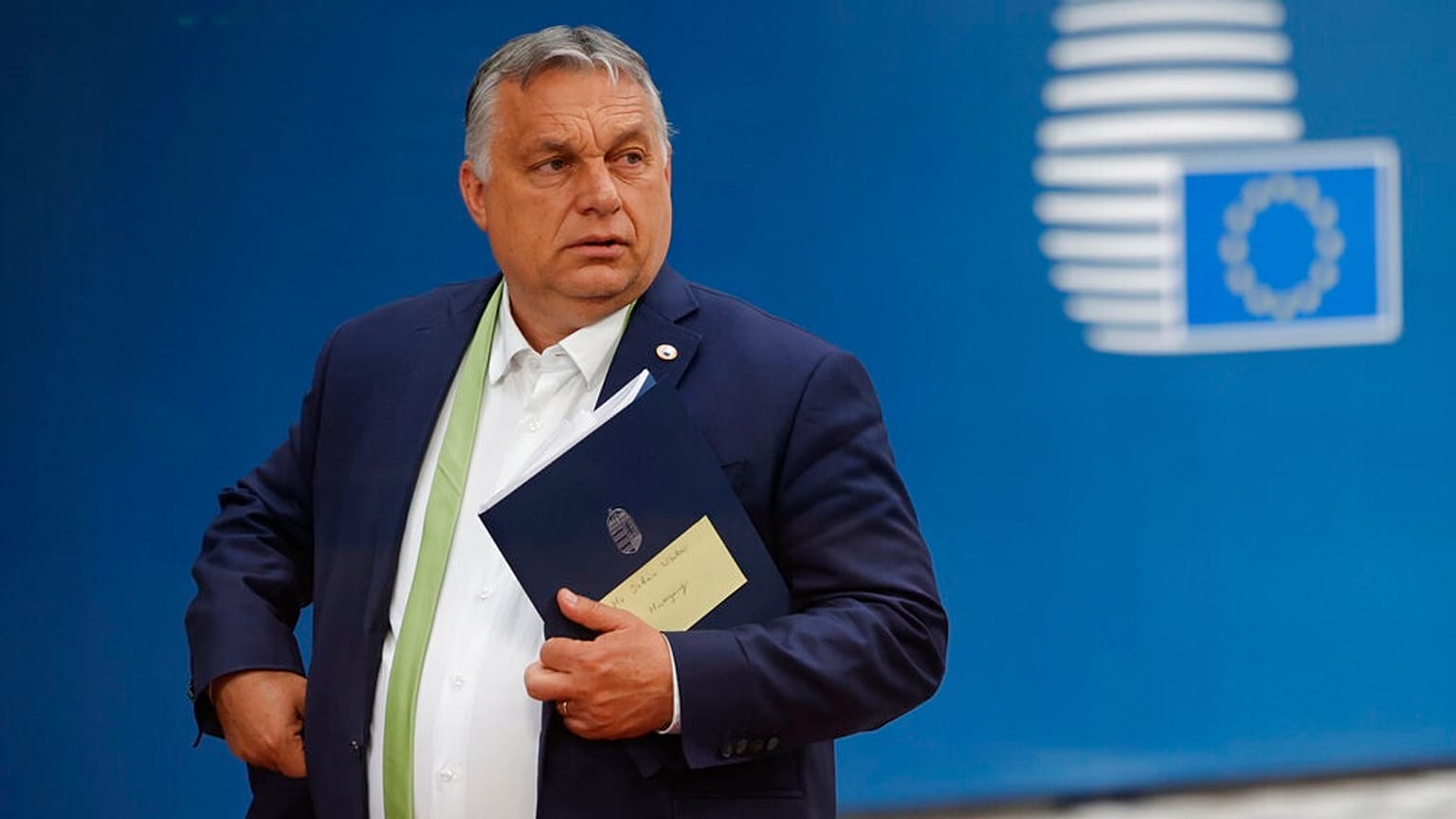 Orbán Viktor miniszterelnök Brüsszelben, 2021. június 25-én