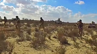 عناصر من الجيش المصري في سيناء