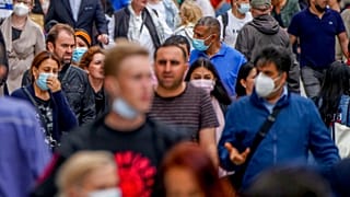 Menschen in Frankfurt