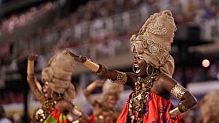 Imagen de archivo del Sambódromo de Río durante el Carnaval de 2020.