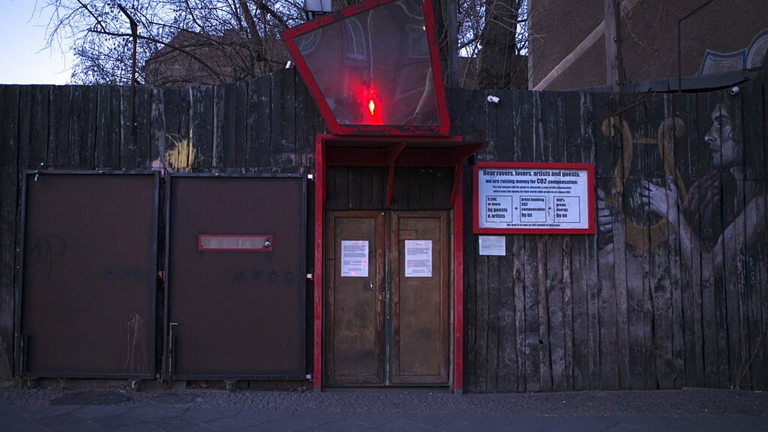 Entrada de la "Wilde Renate", 25.03.2020