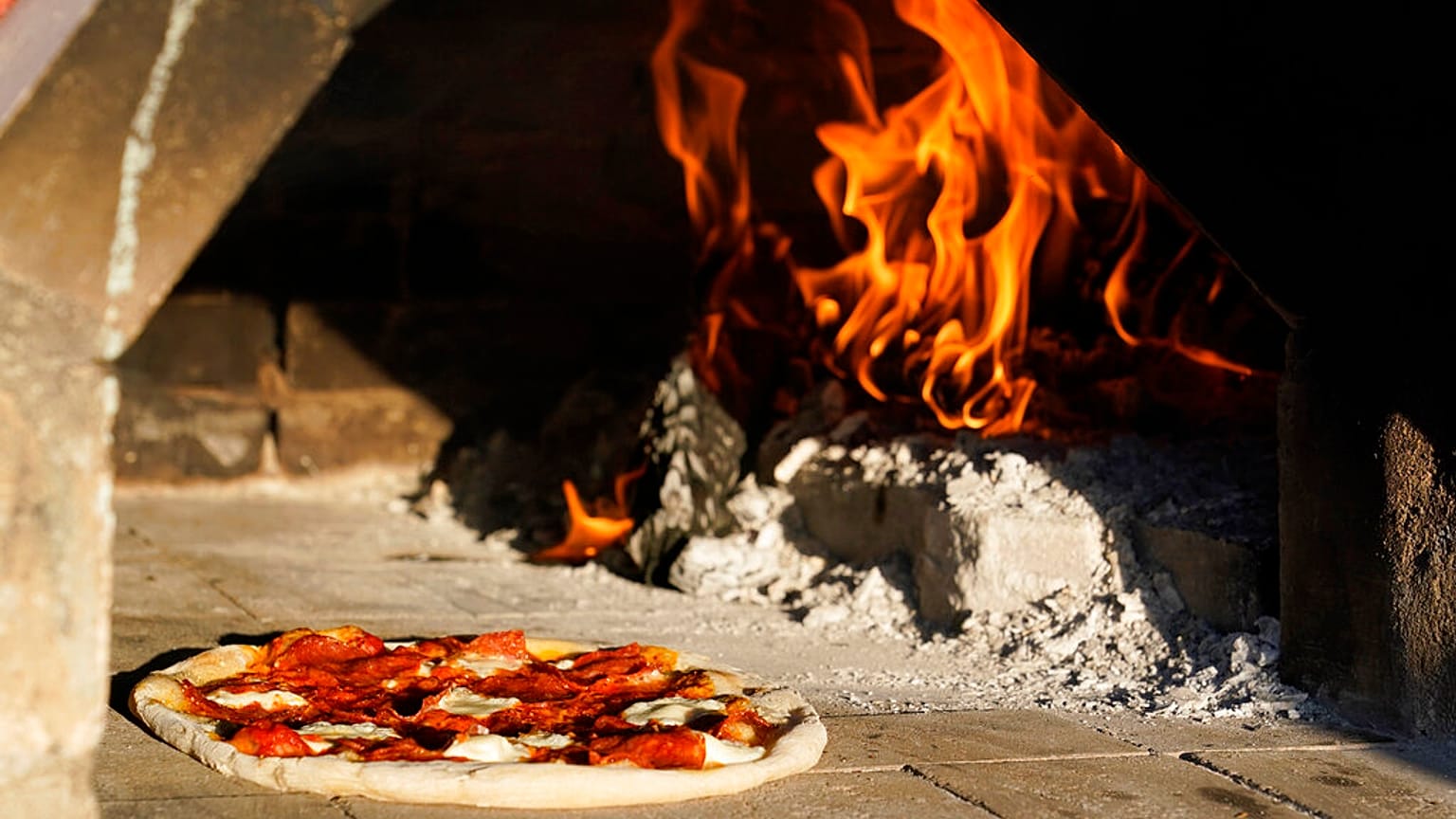 Foto de pizza de archivo