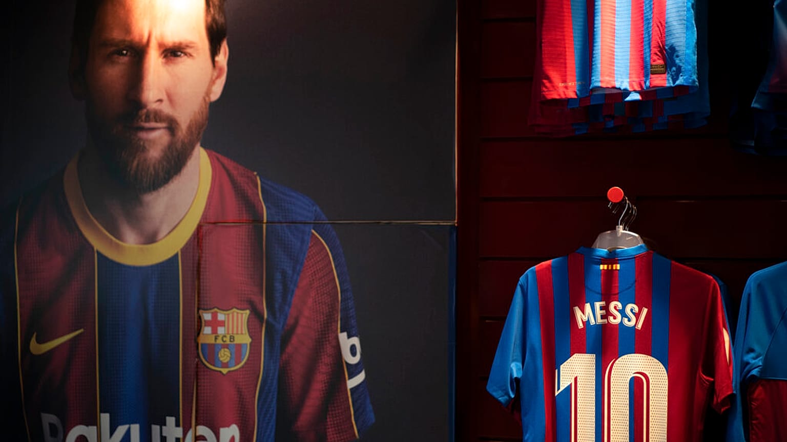 Messi é uma das imagens de marca do Barça