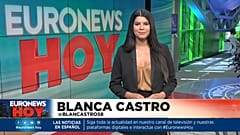 Blanca Castro presente este viernes Euronews Hoy
