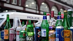 Пустая тара после одного их матчей Евро 2020