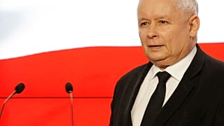 The head of Poland's ruling party Jaroslaw Kaczynski in Warsaw, Poland, April 5, 2018.