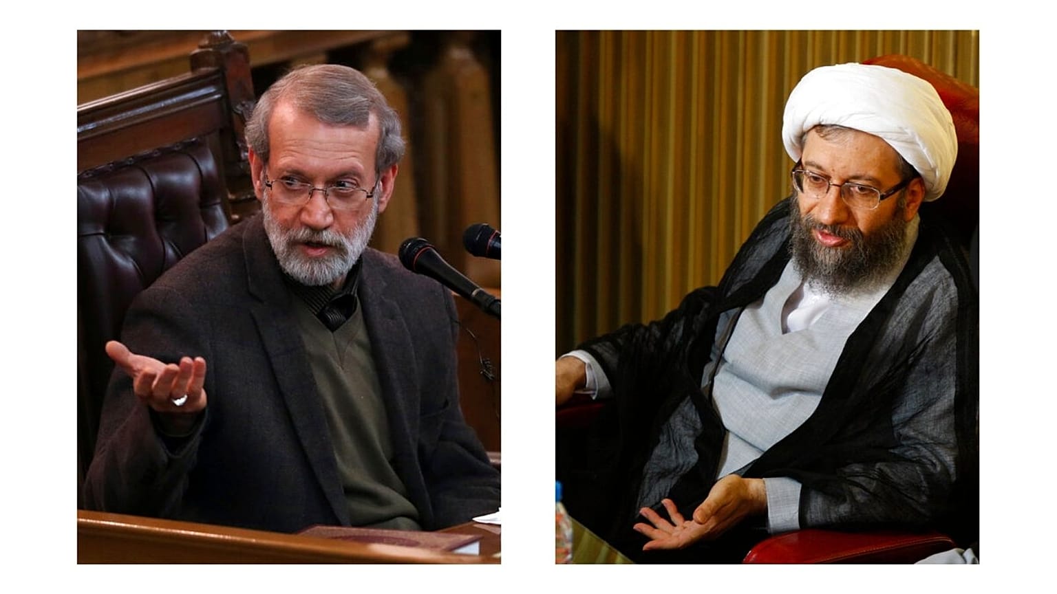 صادق آملی لاریجانی و علی لاریجانی