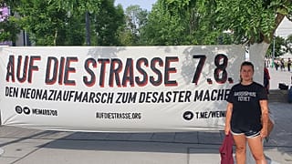 Protest gegen den Neonazi-Aufmarsch in Weimar mit Lena Saniye Güngör