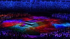 A nyári olimpia záróünnepsége az Olimpiai Stadionban