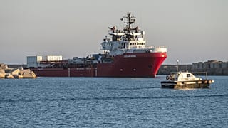 Die "Ocean Viking" bei einer früheren Ankunft in Sizilien