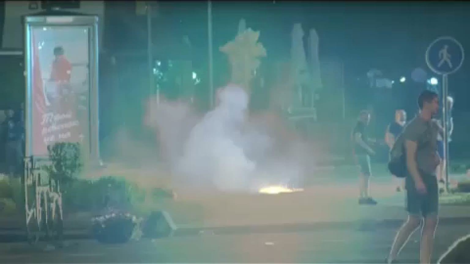 Um ano de protestos na Bielorrússia