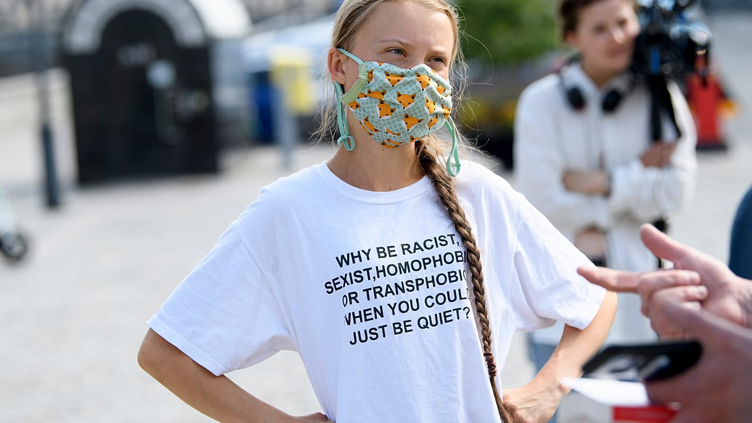 Greta Thunberg capa da Vogue