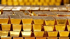 Goldbarren -Symbolbild-