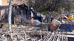 Ciò che resta dopo i combattimenti tra talebani e forze di sicurezza afghane nella città di Kunduz, Afghanistan settentrionale
