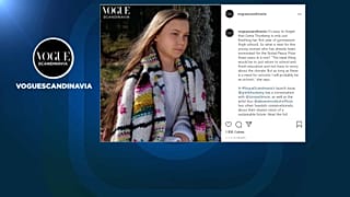 Il profilo Twitter di Vogue Scandinavia. 