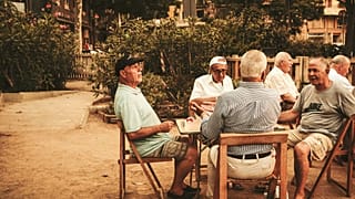 'Charla al fresca' are common across Spain as a way to escape the heat on summer evenings. 