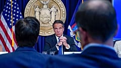Le gouverneur Andrew Cuomo, le 23 juin 2021 à New York.