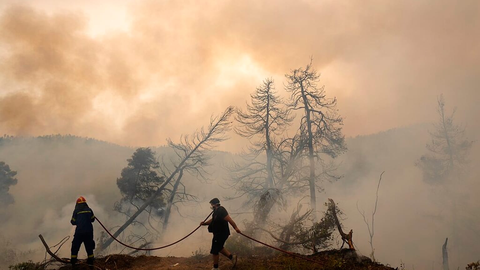 GREECE FIRES