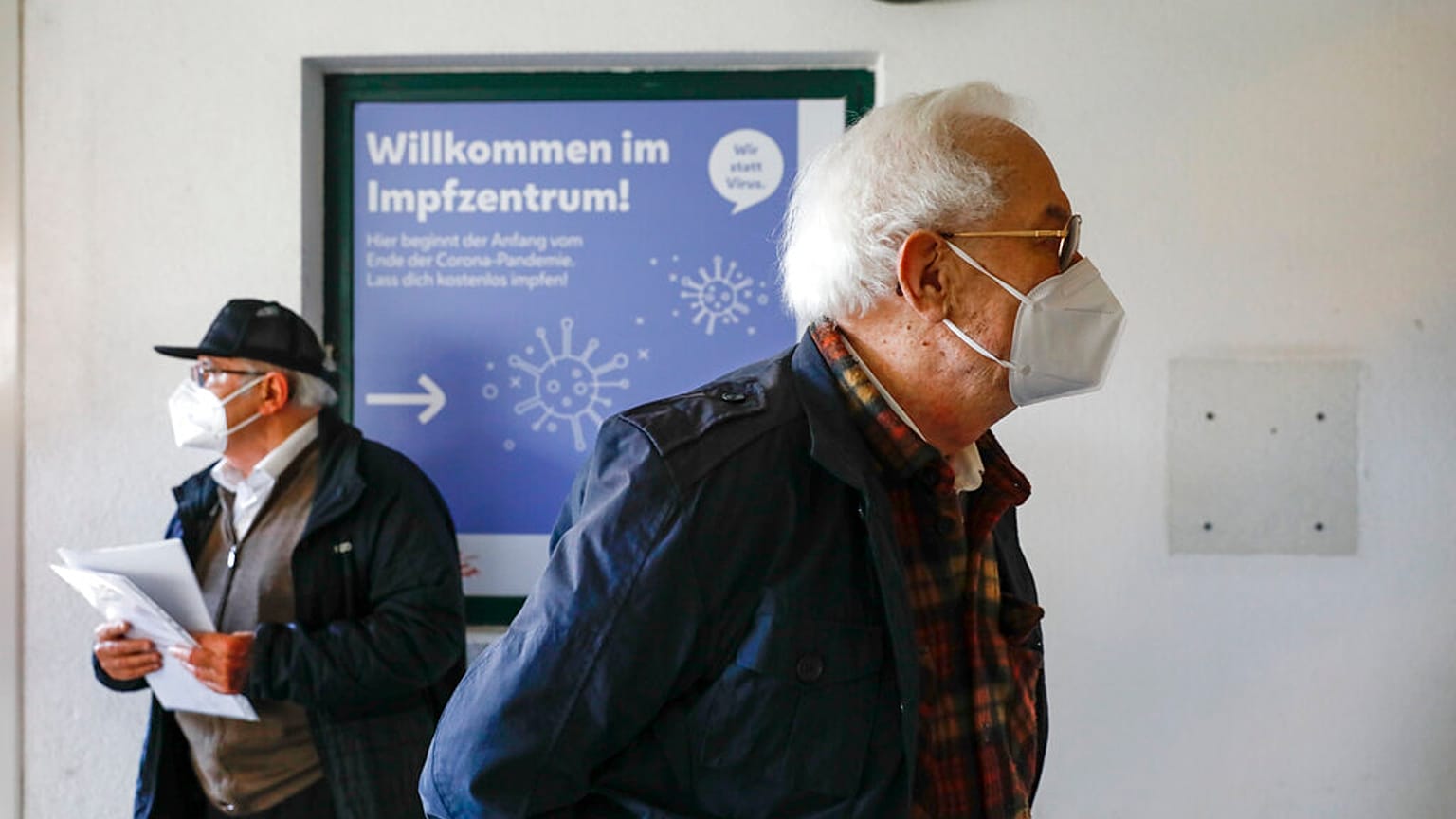 Impfzentrum in Wien, 10.04.2021