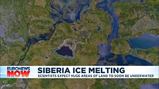 Olvad a permafroszt Szibériában