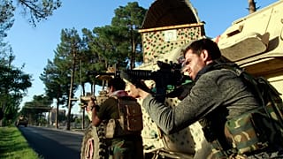 Afganistan'ın batısındaki Herat kentinde Taliban militanlarına karşı savaşan özel eğitimli Afgan komandolar